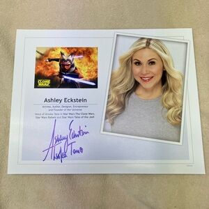 Ashley Eckstein Autograph